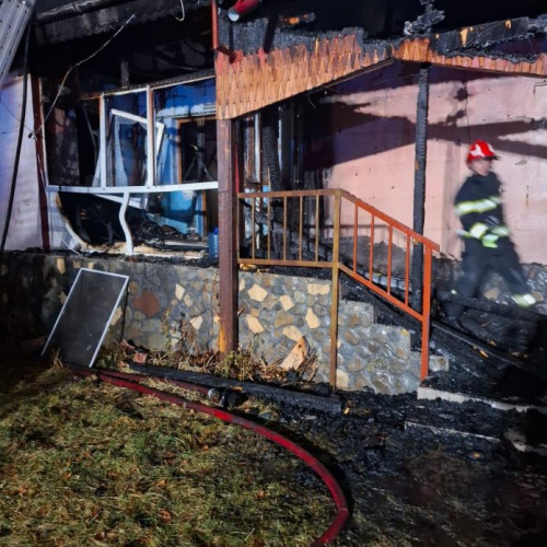 Incendii grave în județul Vrancea