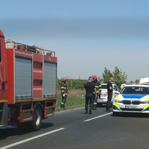 Accident rutier grav pe DN 2-E85, la Marasesti