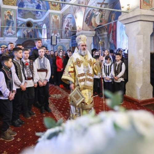 Arhiepiscopul Ciprian a fost în Parohia Vizantea, în Duminica Întoarcerii Fiului risipitor