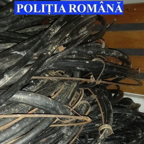 Patru bărbați arestați pentru furturi de cablu