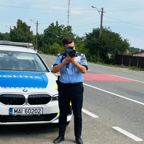 Acțiuni ale poliției rutiere în Buzău pentru siguranța traficului