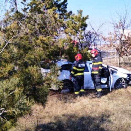 Accident rutier în comuna Dumbrăveni