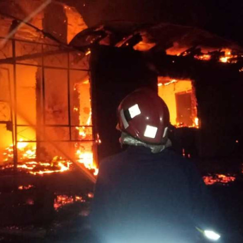 Incendiu la o casă în comuna Tifesti, județul Vrancea