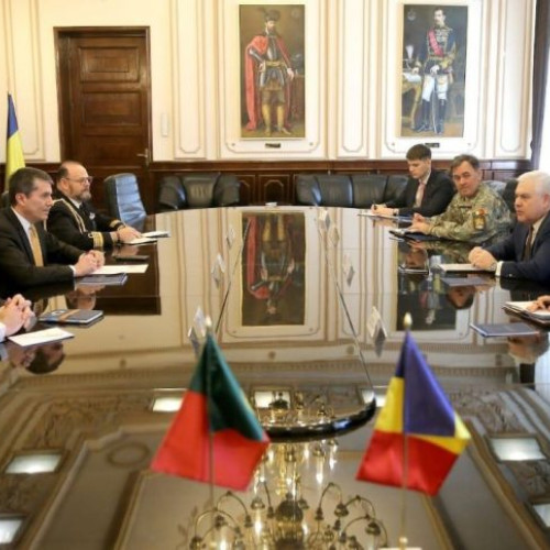 Întrevedere oficială între ministrul apărării naționale și ambasadorul Portugaliei