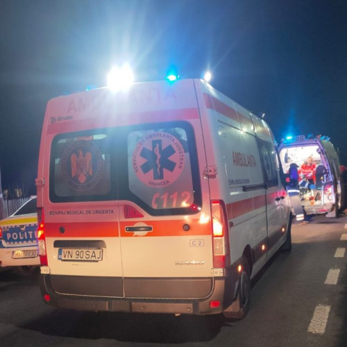 Accident rutier în Focșani