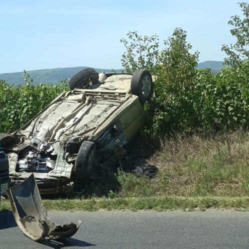 Accident rutier pe DN2-E85, în apropiere de Pufești