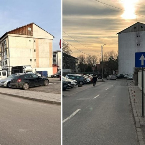 Sensul unic de circulație instituit pe strada Renașterii din Focșani