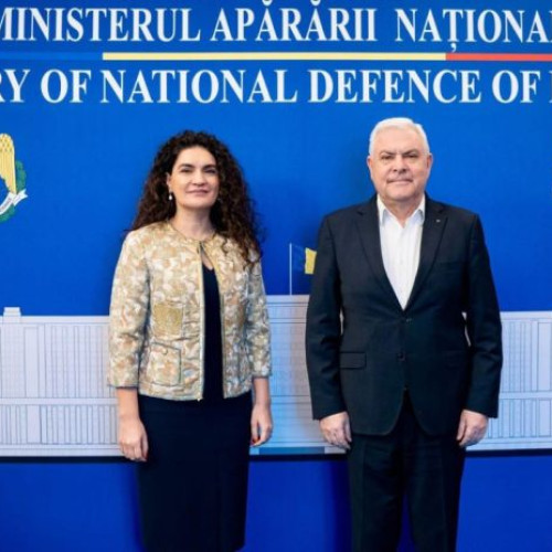 Întâlnire între ministrul apărării și reprezentanta Comisiei Europene