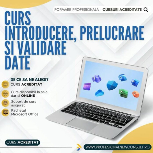 Curs de formare profesională la Focșani