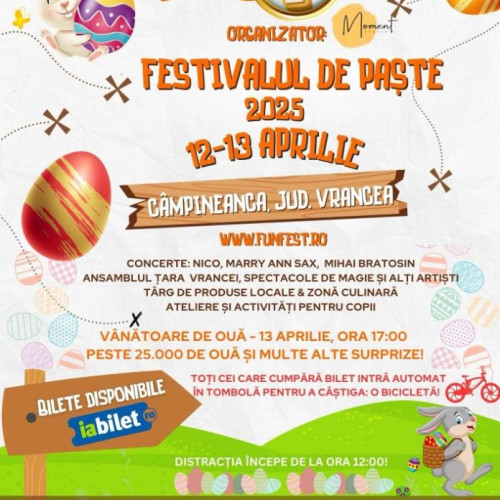 Campineanca găzduiește FunFest 2025 pe 12-13 aprilie
