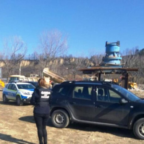 Garda Națională de Mediu a efectuat controale la balastierele din Vrancea