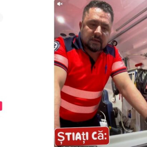 Serviciul de Ambulanță Județean Vrancea își promovează serviciile pe TikTok