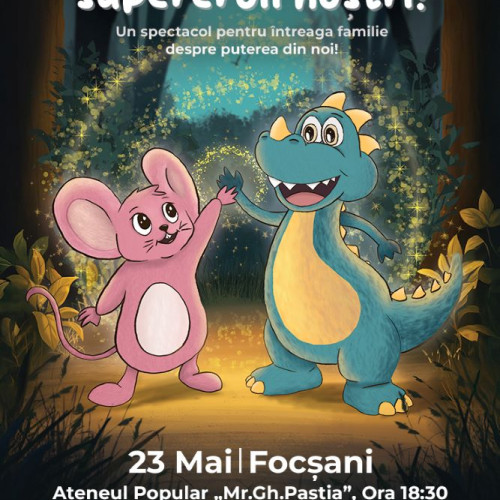 Tzitzi-Poc lansează un turneu național cu spectacolul &quot;Noi suntem supereroii nostri&quot;