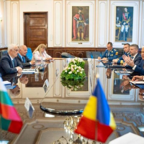 Vizita ministrului bulgar Atanas Zapryanov la Ministerul Apărării Naționale