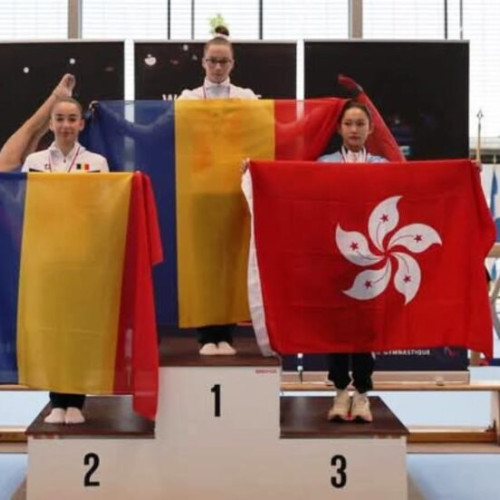 România, succes pe podium la concursul internațional de gimnastică artistică de la Luxemburg