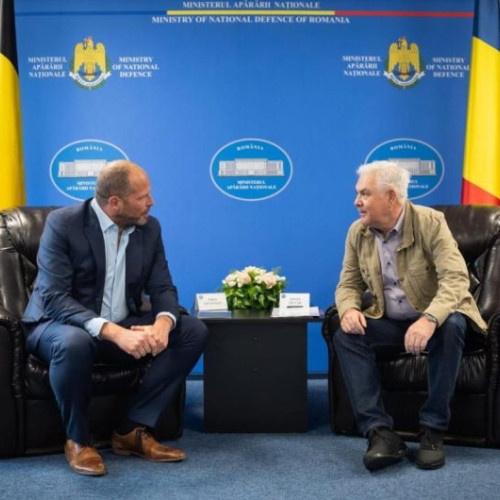 Vizita ministrului belgian al apărării în România