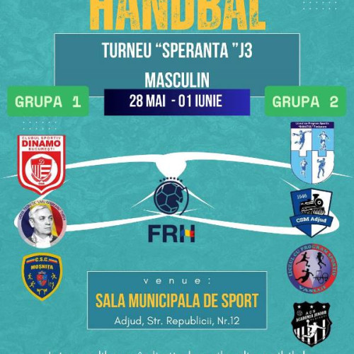 Sala Municipală de Sport din Adjud, centru al handbalului juvenil românesc