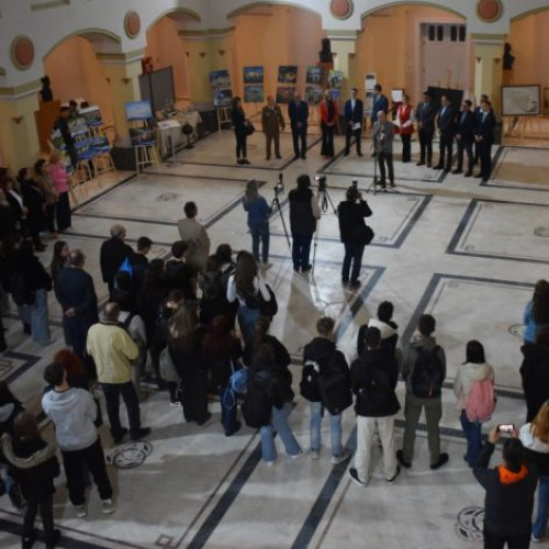 Inaugurarea expozitiei "Zilele Explorarii culturale" la Focsani