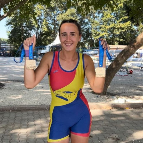 Larisa Bogdan, campioana europeana, la aniversarea alergărilor Share Your Run în Focșani