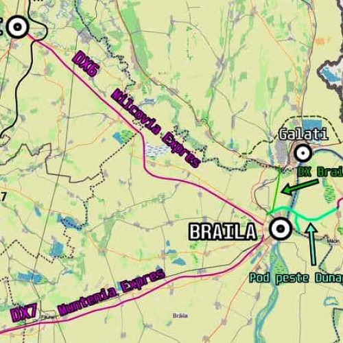 Proiectul drumului expres Focșani-Braila, depus pentru finanțare europeană