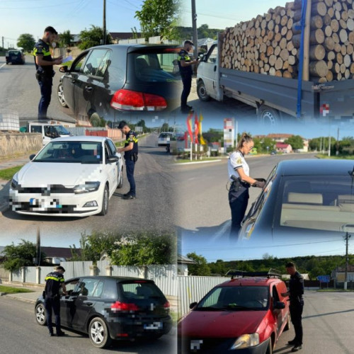 Polițiștii din Panciu, în acțiune pentru siguranța rutieră și protejarea mediului