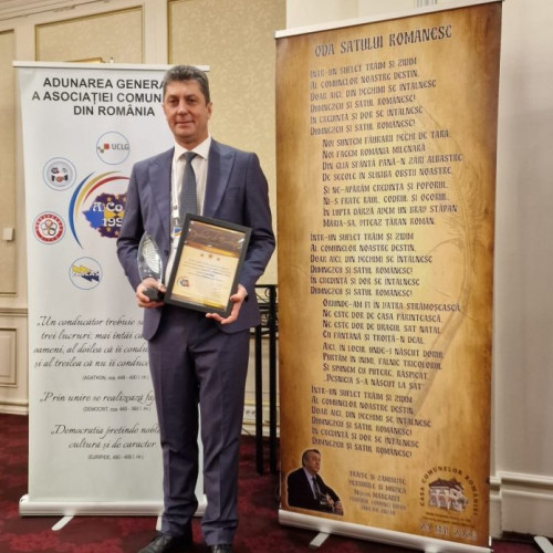Viorel Mirza, ales președinte al Asociației Comunelor din România, filiala Vrancea