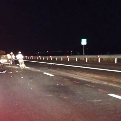 Accident pe A7: șofer buzoian și pasageră rănită grav