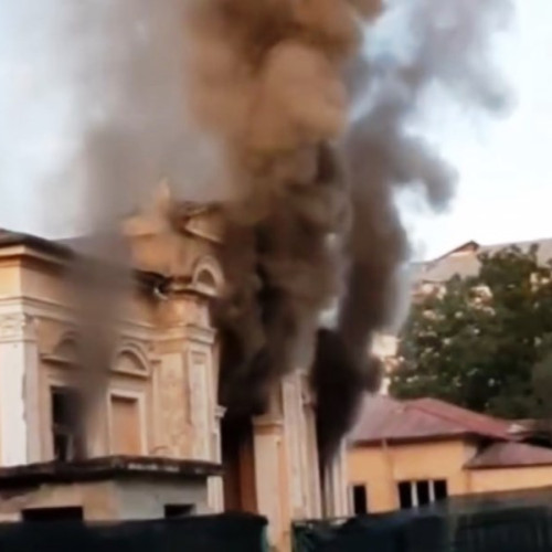Incendiu la Casa Macridescu, fostul Palat al Copiilor: starea clădirii ridică îngrijorări