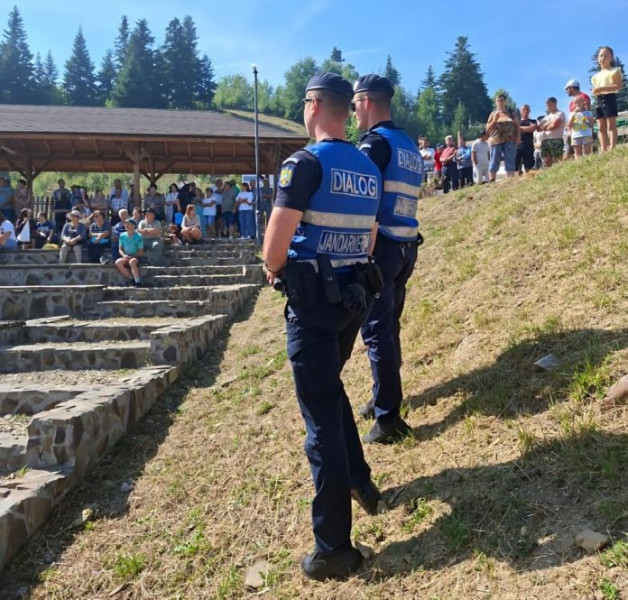 Jandarmii vrânceni asigură ordinea la evenimentele din județ în acest weekend
