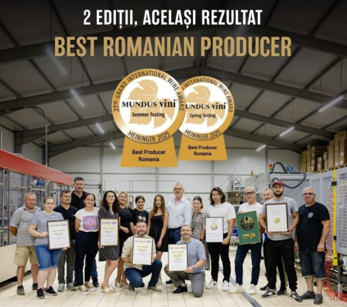 Medalii la Mundus Vini: crame românești în evidență