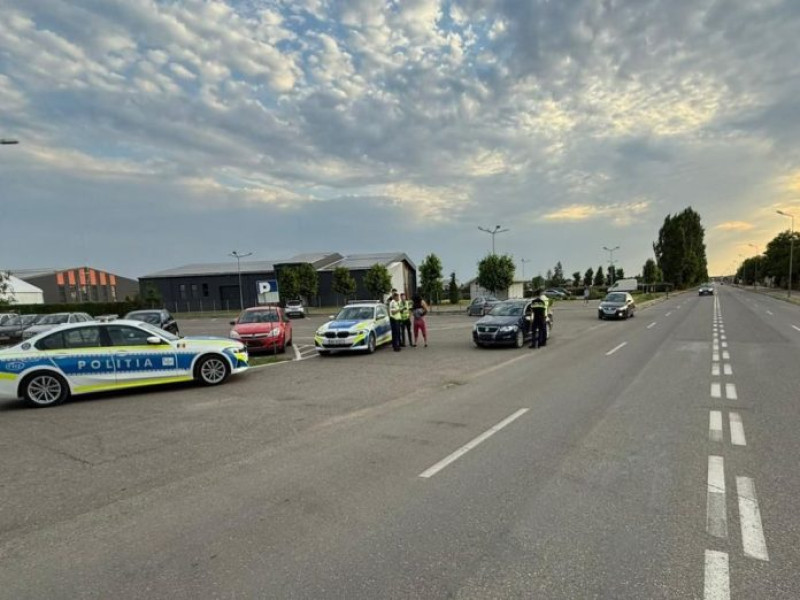 Poliția rutieră din Vrancea se implică în campania internațională pentru siguranța traficului 2025