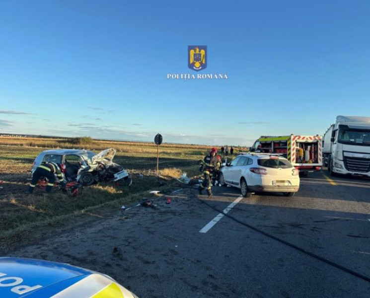 Trei persoane rănite într-un accident pe DN2-E85, între Focșani și Garoafa