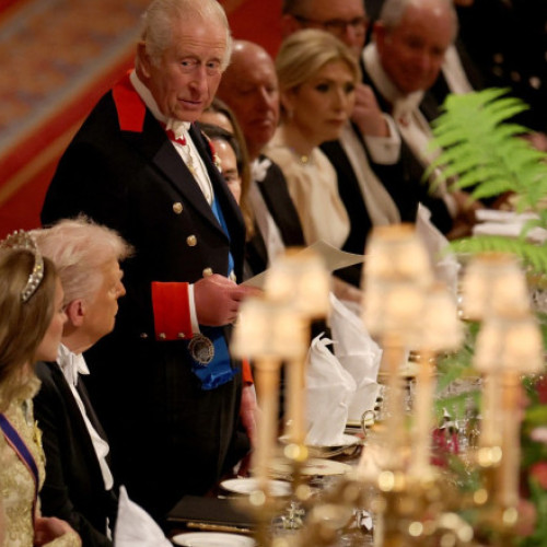 Regele Charles cere sprijin SUA pentru Ucraina în fața tiraniei la banchetul de stat