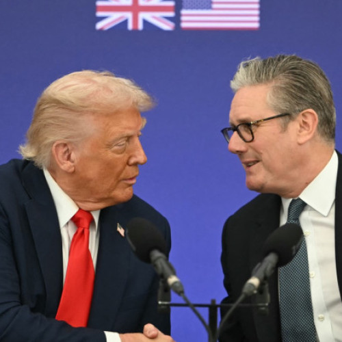 Donald Trump și Keir Starmer au semnat un acord tehnologic și pe energie civilă în Marea Britanie