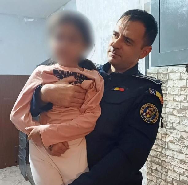 Fetiță de 7 ani din Gugești găsită rapid după ce a dispărut voluntar