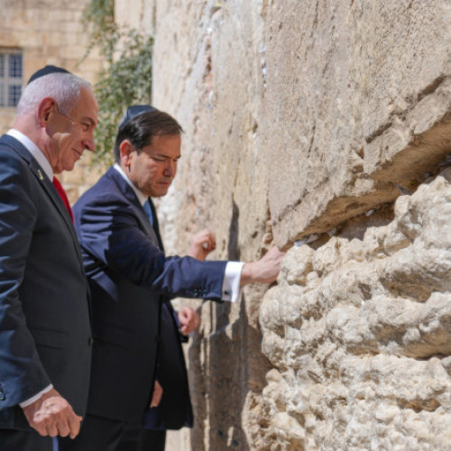 Vizita lui Marco Rubio în Ierusalim a evidențiat tensiuni între arheologie și politică