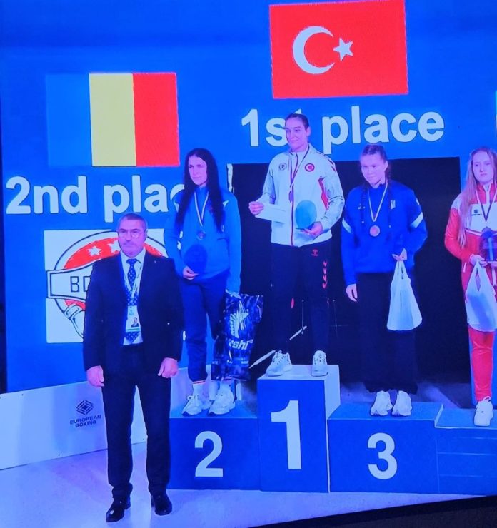 Tânăra pugilistă Daniela Larisa Gheba, medalie de argint la Campionatul European U19