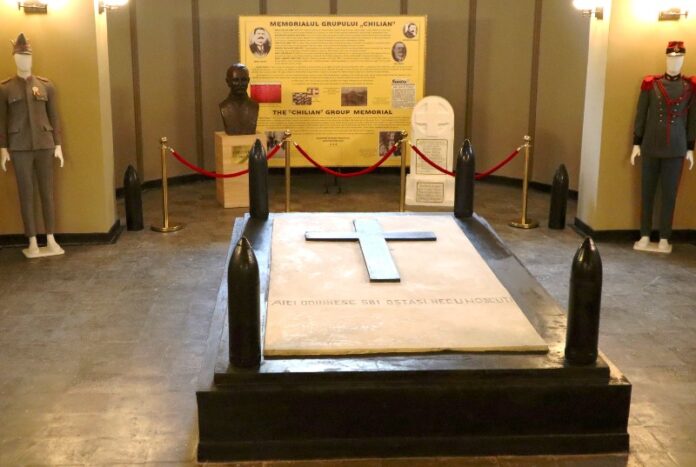 Inaugurarea Memorialului eroilor din Grupul Chilian la Mausoleul Eroilor din Focșani